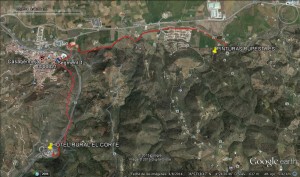 RUTA EL CORTE-PINTURAS CABRERA